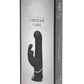 Fifty Shades Of Grey Greedy Girl Rechargeable Thrusting G-Spot Rabbit Vibrator - Black