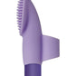 Fingerific Rechargeable Silicone Finger Bullet Vibrator with Clitoral Stimulator