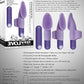 Fingerific Rechargeable Silicone Finger Bullet Vibrator with Clitoral Stimulator