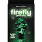Firefly Glass Plug Butt Plug - Clear/Glow In The Dark
