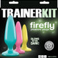 Firefly Pleasure Plug Trainer Kit Butt Plugs - Assorted Colors/Glow In The Dark