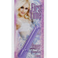 First Time Power Tingler Vibrator - Purple