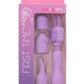 First Time Rechargeable Silicone Travel Teaser Kit - Purple