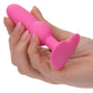 First Time Vibrating Beaded Silicone Rechargeable Probe