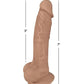 Fleshstixxx Dual Density Silicone Bendable Dong with Balls