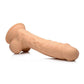 Fleshstixxx Dual Density Silicone Bendable Dong with Balls