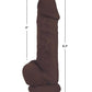 Fleshstixxx Dual Density Silicone Bendable Dong with Balls