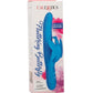 Fluttering Butterfly Silicone Rabbit Vibrator - Blue