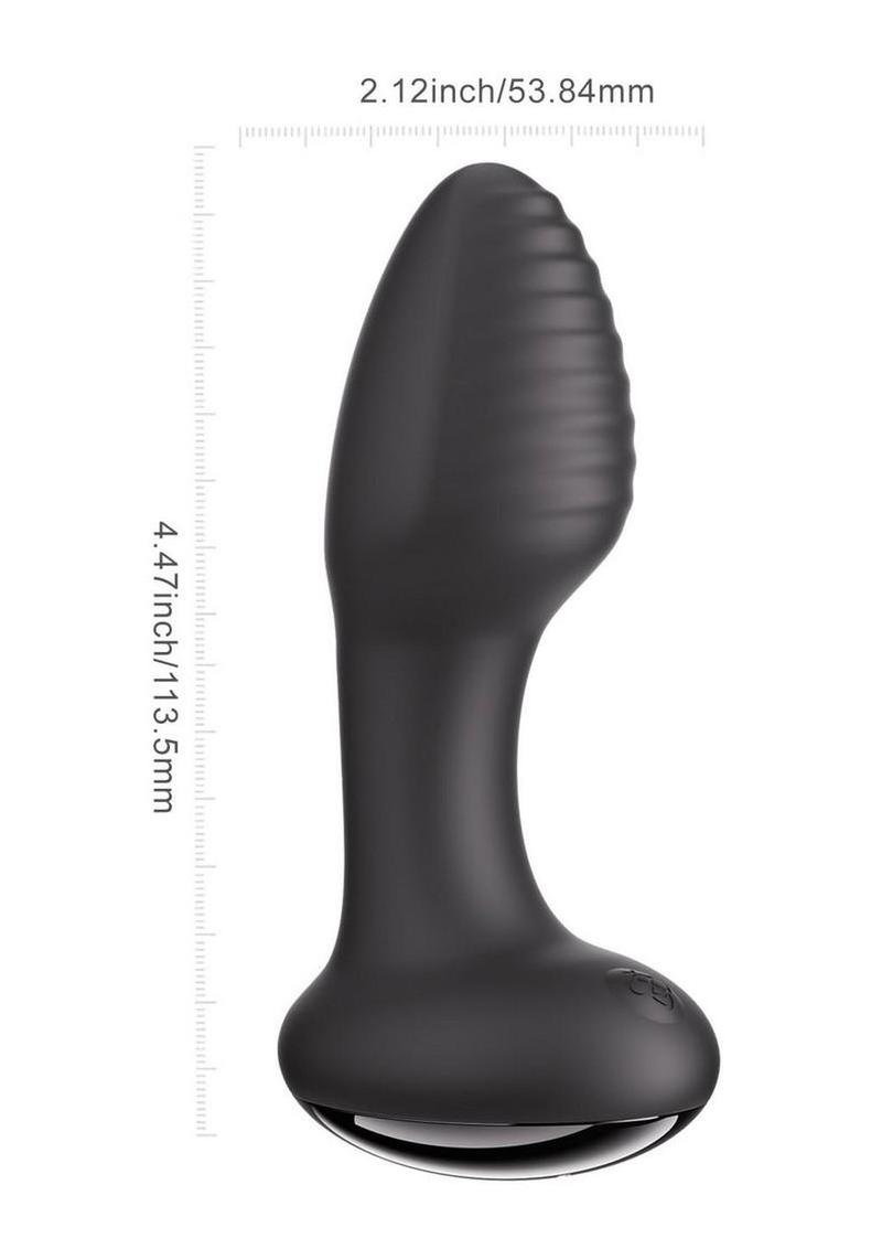Frenzy Pressure Sensing App Control Rotating Rechargeable Silicone Butt Plug