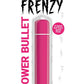 Frenzy Silicone Bullet - Pink