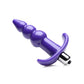 Frisky Bubbling Purple Ribbed Anal Plug