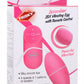 Frisky Scrambler 28x Rechargeable Vibrating Egg with Remote Control - Pink