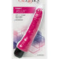 Funky Jelly Curved Vibrator - Pink - 7.5in