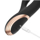 Gem Pressure Sensing App-Controlled Twin Balls Rabbit Vibrator