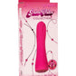 Gem Vibe Collection Bliss Rechargeable Silicone G-Spot Vibrator - Pink