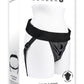 Gender X Double Rider Harness with Vibrating Ring - Black