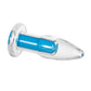 Gender X Electric Blue Silicone Rechargeable Vibrator with Remote Control
