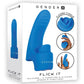Gender X Flick It Rechargeable Silicone Vibrator - Blue