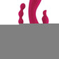 Gender X Four By Four Rechargeable Silicone Quadruple Stimulating Vibrator