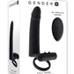 Gender X Full Swing Rechargeable Silicone Panty Vibe with Remote Control - Black