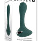 Gender X Goes Anywhere Rechargeable Silicone Plug - Green