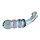 Gender X Lustrous Galaxy Wand Glass Dildo