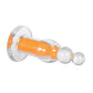 Gender X Orange Dream Silicone Rechargeable Beads with Remote Control