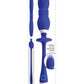 Gender X Play Ball Rechargeable Silicone Thrusting Probe - Blue