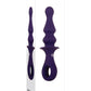 Gender X Ring Pop Rechargeable Silicone Vibrating Anal Plug - Purple
