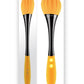 Gender X Sunflower Silicone Rechargeable Dual End Vibrator - Black/Yellow
