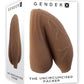 Gender X Tpe Uncircumsized Packer Dildo - Chocolate