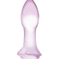 Glas Blossom Ring Glass Anal Plug