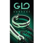 Glo Bondage Glow In The Dark Collar and Leash - Glow In The Dark/Green