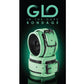 Glo Bondage Glow In The Dark Wrist Cuff - Glow In The Dark/Green