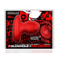 Glowhole 1 Hollow Buttplug with Led Insert - Small - Red Morph - Red - Small