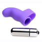 Gossip G-Thrill Silicone Finger Vibrator with Full Size Bullet