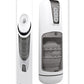 Gx Get Your Stroke On Rechargeable Silicone Thrusting Stroker - White