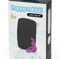 Happy Rabbit Cock Ring Rechargeable Silicone Kit - Black/Purple - 2 Piece