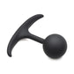 Heavy Hitters Comfort Plugs Premium Silicone Weighted Round - Black - Medium - 3.9in