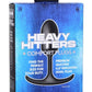 Heavy Hitters Premium Silicone Weighted Anal Plug - Black - Small