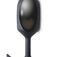 Heavy Hitters Premium Silicone Weighted Anal Plug - Black - XLarge