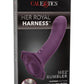 Her Royal Harness Me2 Rumble Silicone Strap-On Probe - Purple