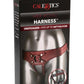 Her Royal Harness The Regal Empress Adjustable Harness - Red