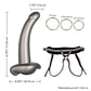 Her Royal Harness The Royal Ultra-Soft Set Adjustable Harness with Me2 Silicone G-Probe