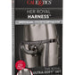 Her Royal Harness The Royal Ultra-Soft Set Adjustable Harness with Me2 Silicone G-Probe - Gray/Grey