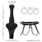 Her Royal Harness The Royal Vibrating Strap-On Set with Silicone Rechargeable Dildo