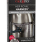 Her Royal Harness The Royal Vibrating Strap-On Set with Silicone Rechargeable Dildo - Black