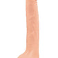 Hero Straight Cock Realistic Dildo with Suction Cup - Vanilla - 11in