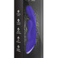 Hop Trix Silicone Rabbit Vibrator - Midnight/Purple