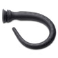 Hosed Tapered Silicone Hose Flexible Anal Play - Black - 22in